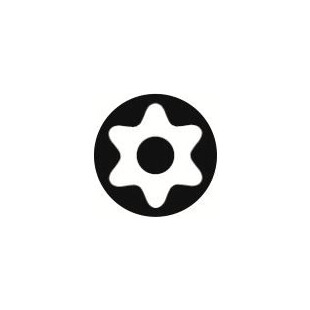 EMBOUT DE VISSAGE TORSION 25MM TORX TAMPER